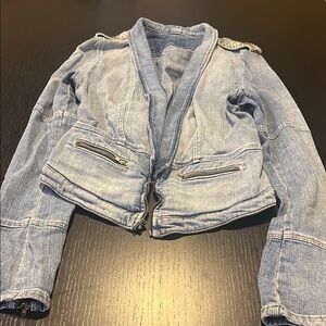 Guess Denim Women's Studded Blazer